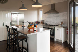 Chef's kitchen at The Highland Vineyard McLaren Vale