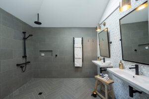 Luxury Bathroom suitable for those with disability requirements