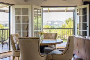 Dining Views across Blewitt Springs